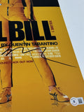 Quentin Tarantino Signed Autograph Kill Bill 12x18 Movie Poster Photo BAS COA