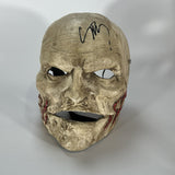 Corey Taylor Signed Slipknot Fibreglass Mask Gray Chapter Beckett Witness COA