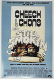 Cheech Marin & Tommy Chong Signed Autograph 12x18 Poster Photo Still Smokin BAS