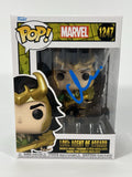 Matt Damon Signed Funko Pop Loki Agent of Asgard Thor Avengers Autograph BAS COA
