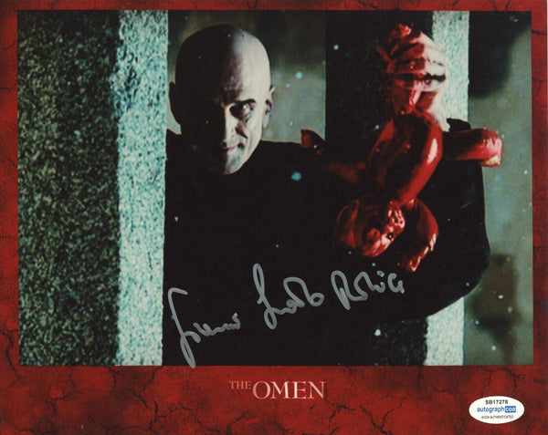 Giovanni Lombardo Radice Signed THE OMEN (2006) Autograph 8x10 Photo Horror ACOA