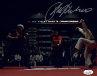 Ralph Macchio Signed The Karate Kid 8x10 Photo Autograph Crane Kick ACOA COA