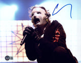 Corey Taylor Signed Autograph 8x10 Photo SLIPKNOT Stone Sour Singer Beckett COA