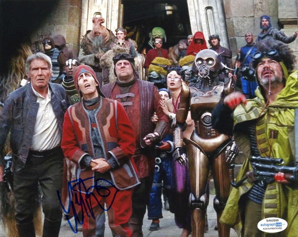 VICTOR MCGUIRE Signed STAR WARS Autograph 8x10 Photo The Force Awakens