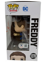 Adam Brody Signed Funko Pop Shazam Fury of The Gods Freddy Autograph Beckett COA