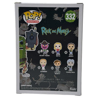Dan Harmon Signed Rick and Morty Pickle Rick Funko Pop 332 Autograph Beckett COA