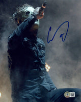 SLIPKNOT Corey Taylor Signed Autograph 8x10 Photo ALL HOPE IS GONE Beckett COA