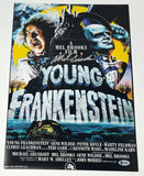 Mel Brooks Signed Autograph Young Frankenstein 12x18 Movie Poster Photo BAS COA