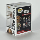 Tim Rose Signed Autograph Star Wars Admiral Ackbar Funko Pop It's A Trap BAS COA