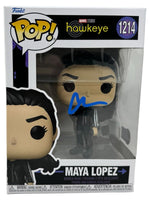 Alaqua Cox Signed Autograph Maya Lopez Funko Pop Hawkeye Echo Marvel BAS COA