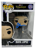 Alaqua Cox Signed Autograph Maya Lopez Funko Pop Hawkeye Echo Marvel BAS COA