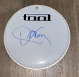 Danny Carey TOOL Signed Autograph 12" Drumhead Band Drummer Beckett COA