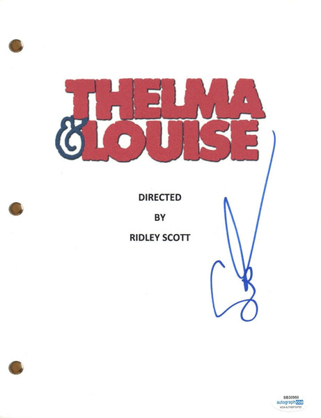 Susan Sarandon Signed Autographed Thelma & Louise Movie Script ACOA COA