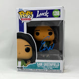Eva Noblezada LUCK Signed Autograph Sam Greenfield Funko Pop #1288 Beckett COA