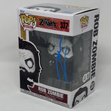 Rob Zombie Signed Autograph Funko Pop #337 Rocks Figure Halloween Beckett COA