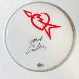 Mike Campbell Signed 10" Drumhead Tom Petty And The Heartbreakers Autograph BAS