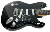 Dez Cadena MISFITS Signed Autograph Electric Guitar Band Singer ACOA COA