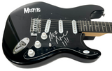 Dez Cadena MISFITS Signed Autograph Electric Guitar Band Singer ACOA COA
