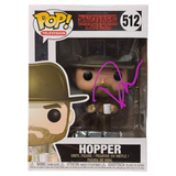 David Harbour Signed Hopper Funko Pop #512 Stranger Things Autograph Beckett COA
