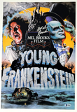Mel Brooks Signed Autograph Young Frankenstein 12x18 Movie Poster Photo BAS COA
