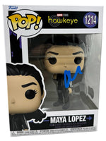 Alaqua Cox Signed Autograph Maya Lopez Funko Pop Hawkeye Echo Marvel BAS COA