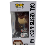 Cameron Monaghan Signed CAL KESTIS & BD-11 Funko Pop #337 Star Wars Beckett COA