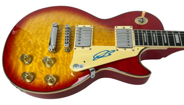 Joe Bonamassa Signed Autograph Electric Guitar LP Style Guitarist Beckett COA