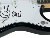 Suzi Gardner L7 Band Signed Autograph Electric Guitar Riot grrrl Beckett COA