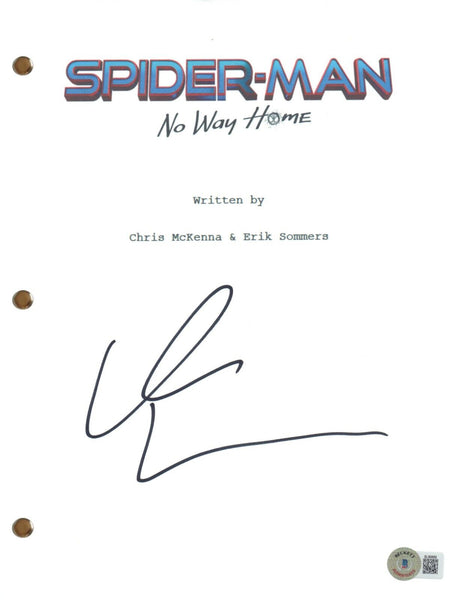 Willem Dafoe Signed Autograph Spider-Man No Way Home Movie Script Beckett COA