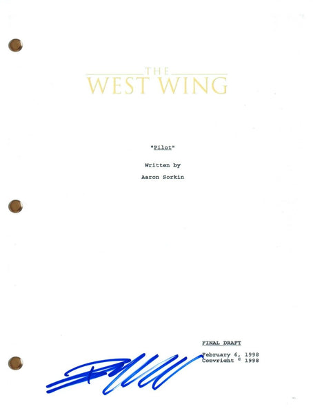 Bradley Whitford Signed Autograph THE WEST WING Pilot Script Full Screenplay COA