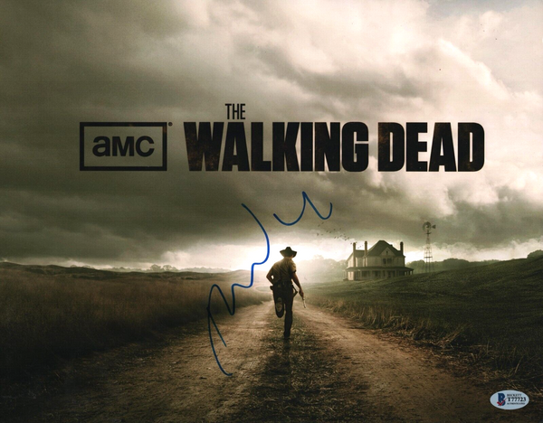 David Morrissey Signed Autograph The Walking Dead 11x14 Photo Governor BAS COA