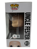 Fred Armisen Signed Wednesday Uncle Fester Funko Pop Addams Family Autograph BAS