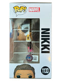 Ginger Gonzaga Signed She Hulk Funko Pop Nikki 1133 Marvel Autograph Beckett COA