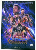 Joe & Anthony Russo Signed Autograph Avengers Endgame 12x18 Movie Poster BAS COA