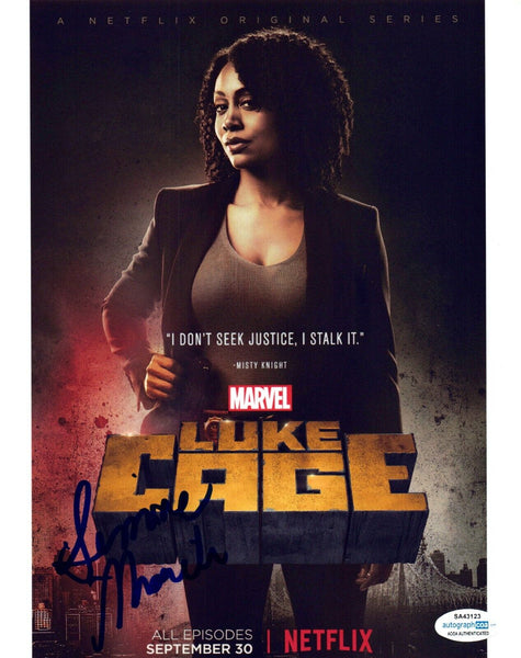 Simone Missick Signed 8x10 Photo LUKE CAGE Autograph Marvel The Defenders ACOA