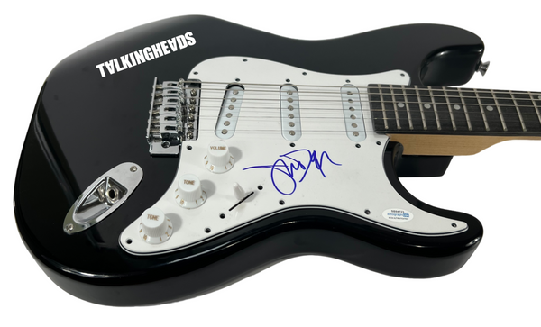 Jerry Harrison THE TALKING HEADS Signed Electric Guitar Autograph ACOA COA