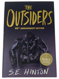 S.E. HINTON Signed THE OUTSIDERS 50TH ANNIVERSARY EDITION HC BOOK Beckett COA