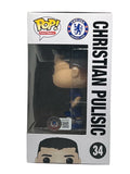 Christian Pulisic Signed Funko Pop Chelsea Football Club Autograph Beckett COA