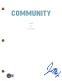 Joel McHale COMMUNITY Signed Autograph Pilot Episode Script Screenplay BAS COA