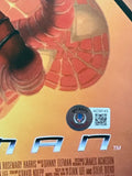 Tobey Maguire Signed Autograph Spider-Man 12x18 Movie Poster Photo Beckett COA