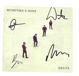 MUMFORD & SONS Signed Autograph DELTA CD Framed Display Band x4 Marcus ACOA COA