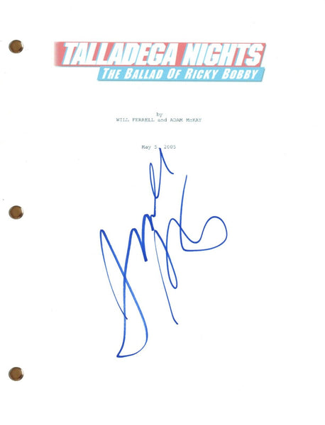 Judd Apatow Talladega Nights Signed Autograph Movie Script Full Screenplay COA