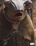 IAN WHYTE Signed STAR WARS Autograph 8x10 Photo Rogue One Force Awakens ACOA COA