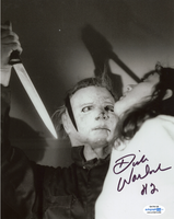 Dick Warlock Signed HALLOWEEN 2 Autograph 8x10 Photo Michael Myers Horror ACOA