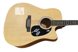 GOO GOO DOLLS Signed Autograph Acoustic Guitar John Rzeznik Robby Takac Beckett