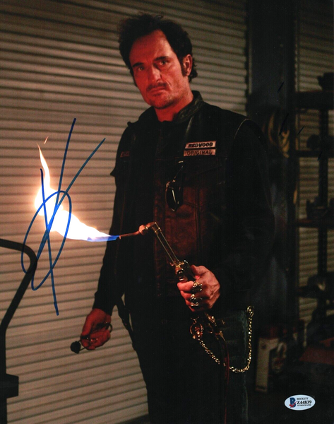 Kim Coates Signed 11x14 Photo Sons of Anarchy Tig Trager Autograph Beckett COA