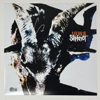 Corey Taylor Slipknot Signed Autograph Iowa Album Cover Photo 12x12 BAS COA