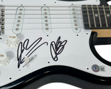 John Rzeznik Robby Takac GOO GOO DOLLS Signed Autograph Electric Guitar BAS COA
