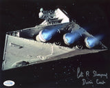 COLIN SKEAPING Signed STAR WARS Autograph 8x10 Photo Devin Cant A New Hope ACOA