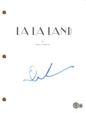 DAMIEN CHAZELLE Signed Autograph LA LA LAND Movie Script Screenplay Beckett COA
